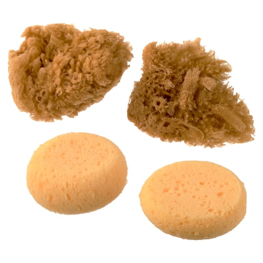 12 Packs: 4 ct. (48 total) Royal & Langnickel® Natural & Synth Sponge Pack